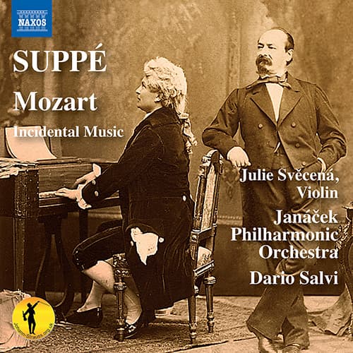 Album cover of Franz von Suppé's Overture to Die Afrikareise recording
