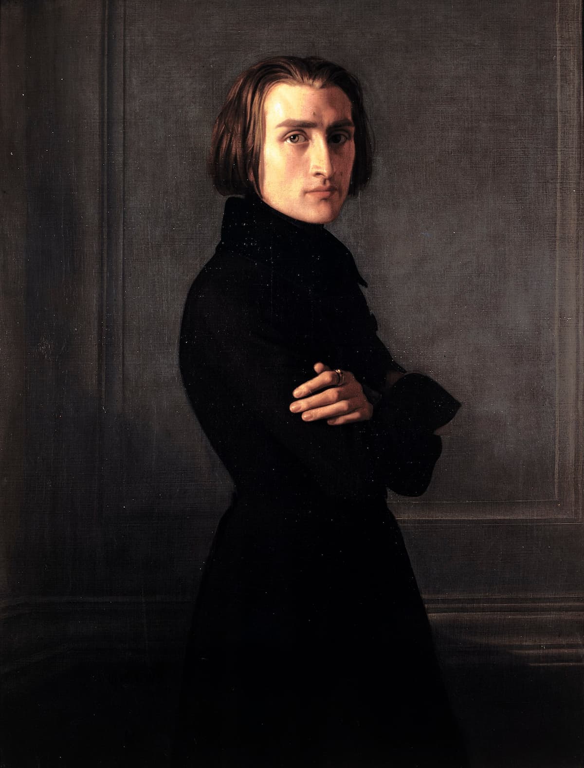 Henri Lehmann: Liszt, 1839