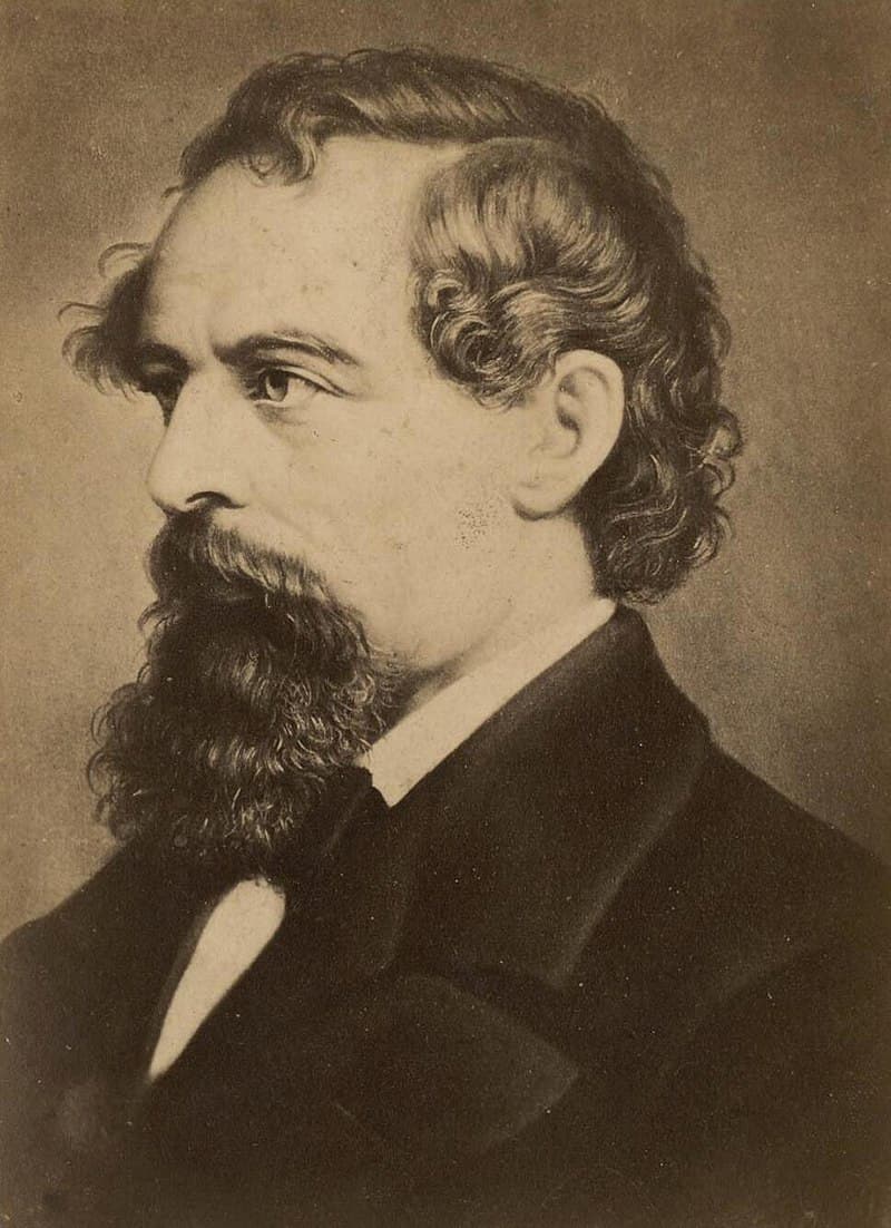 Portrait of Charles Dickens