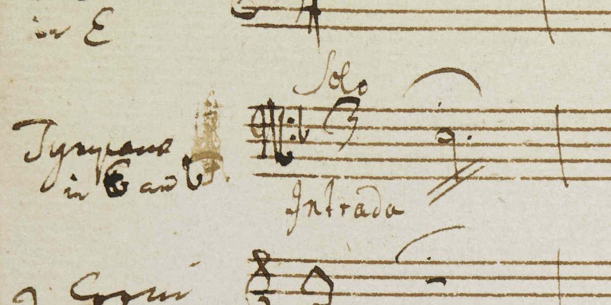 Timpani's cadenza in Haydn's "Drumroll Symphony"