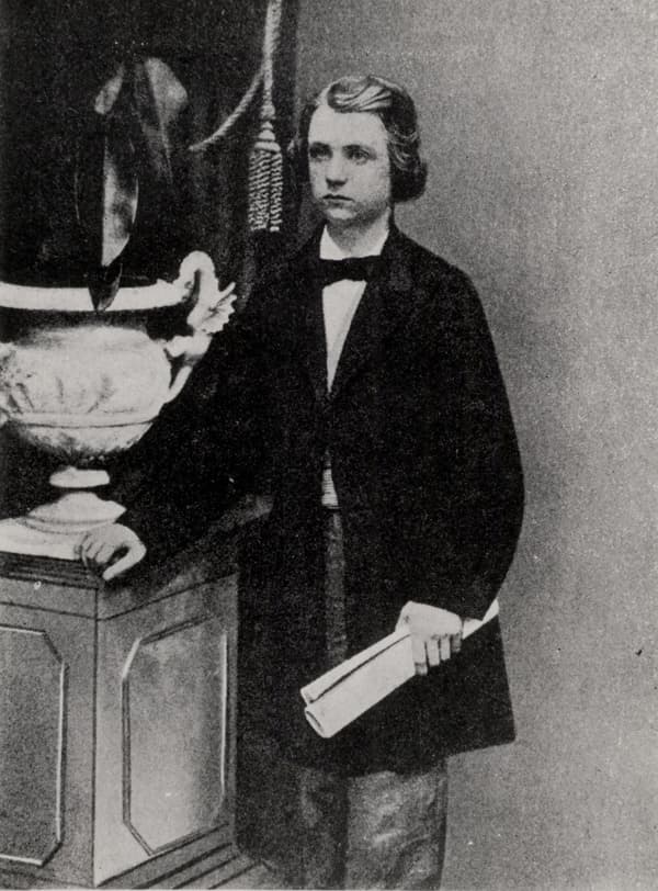 Edvard Grieg in Leipzig, 1859