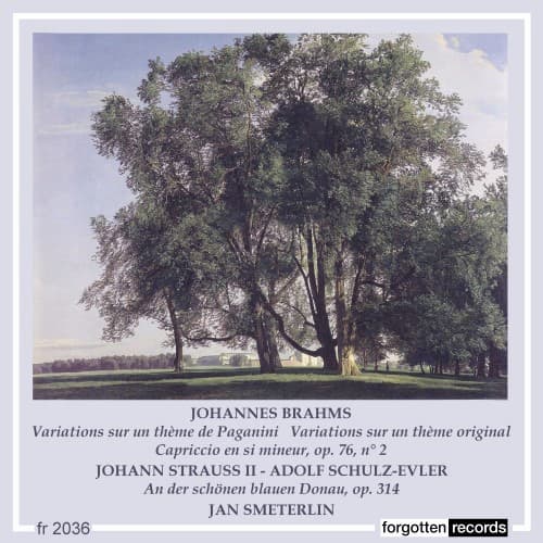 Adollf Schulz-Evler: Strauss II (Johann), Blue Danube Walz Arabesques recording album cover