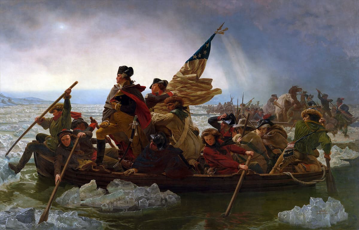 Emanuel Leutze: Washington Crossing the Delaware, 1851 (Metropolitan Museum)