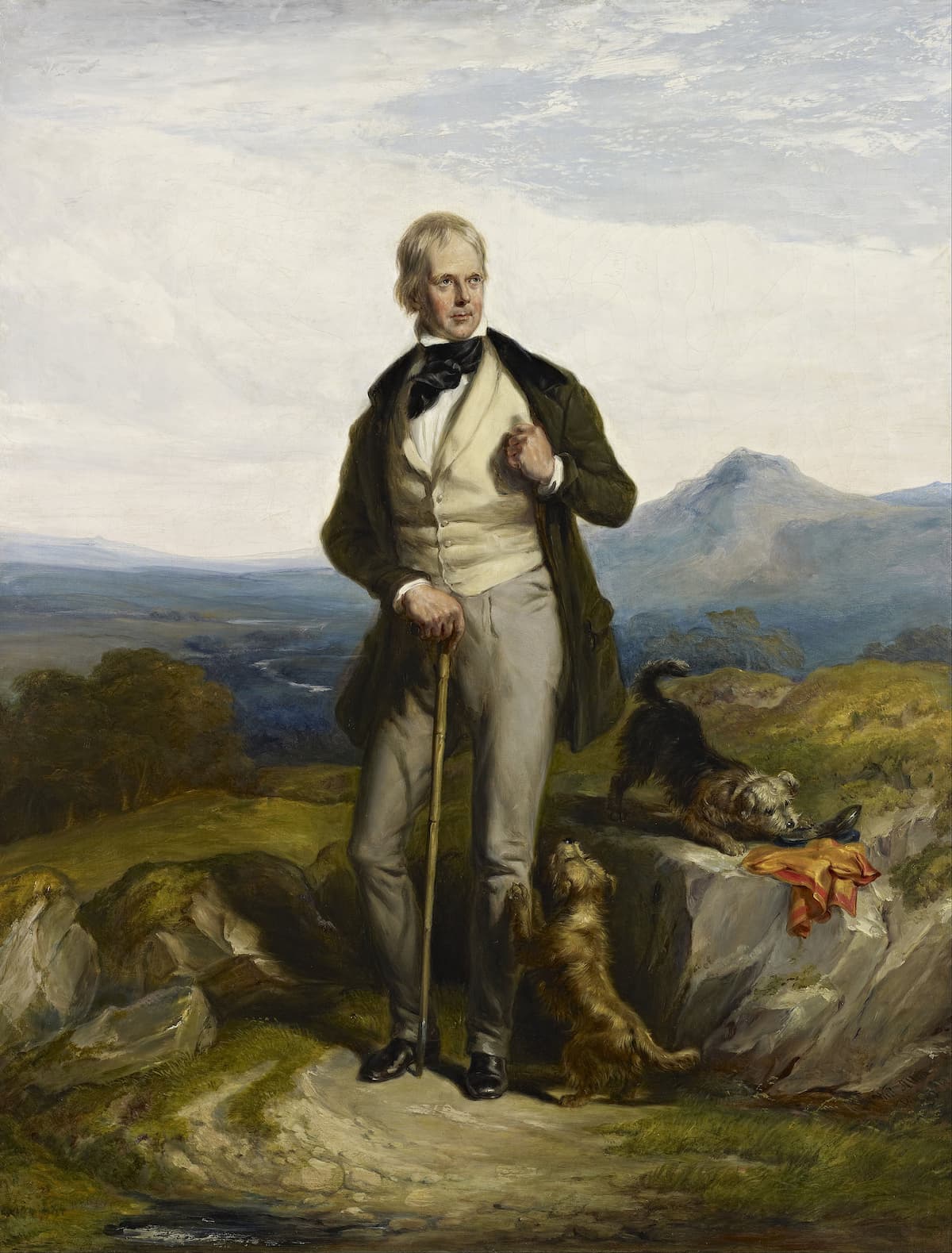 Sir William Allan: Sir Walter Scott, 1844 (National Galleries of Scotland)