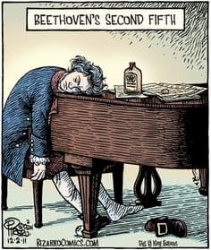 Beethoven's Fifth classical music joke