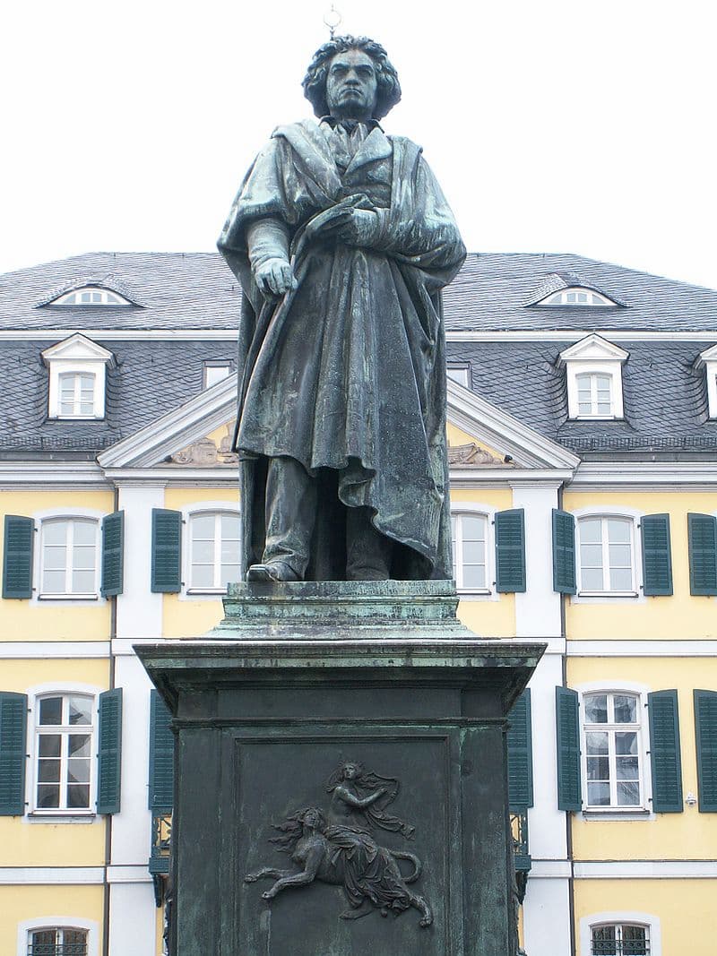 Beethoven's monument in Bonn