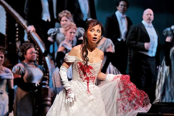 Natalie Dessay as Lucia, 2011, Metropolitan Opera