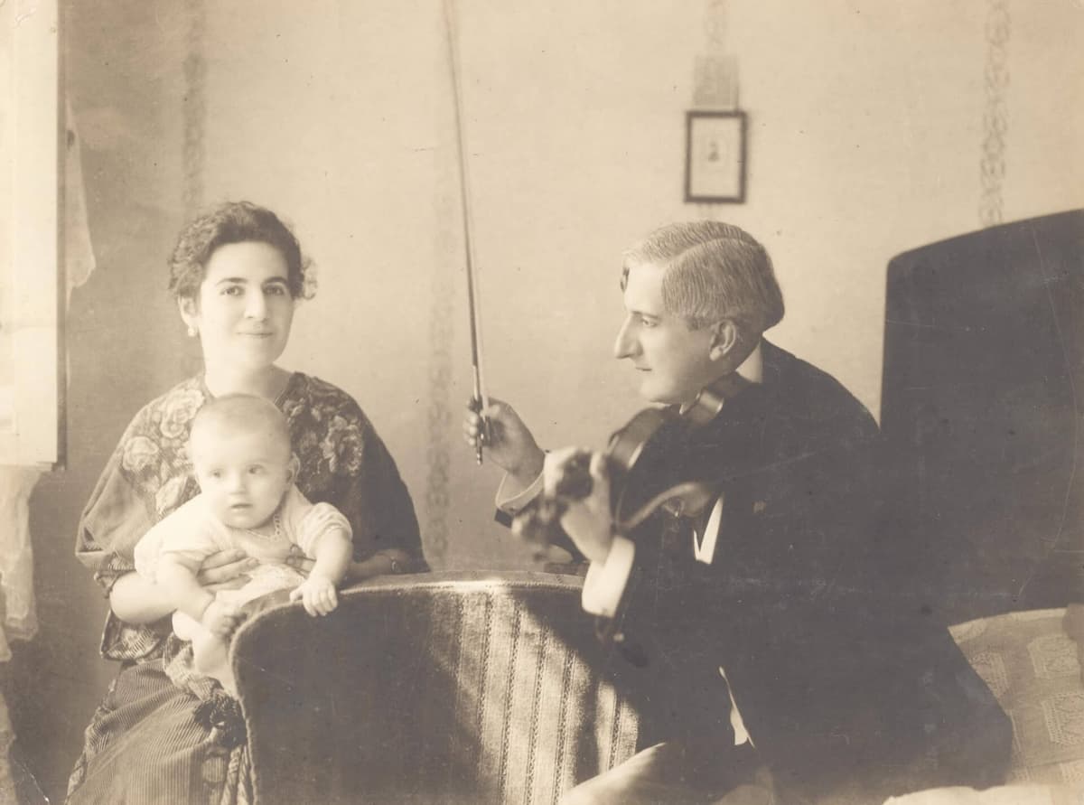 Dinu Lipatti and his parents