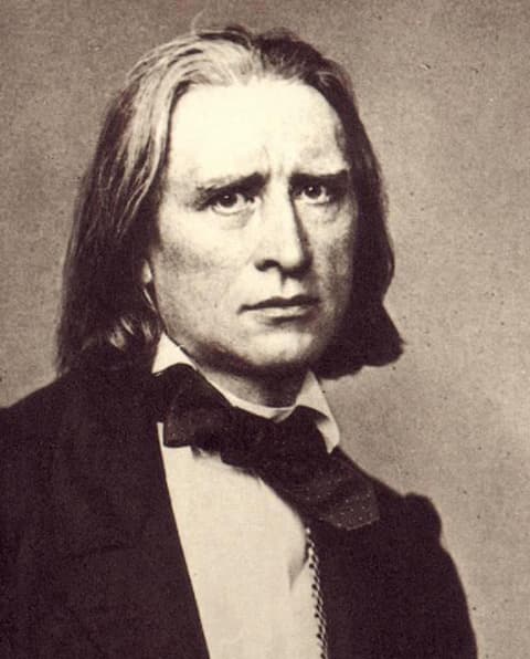 Franz Hanfstaengl: Franz Liszt, 1858