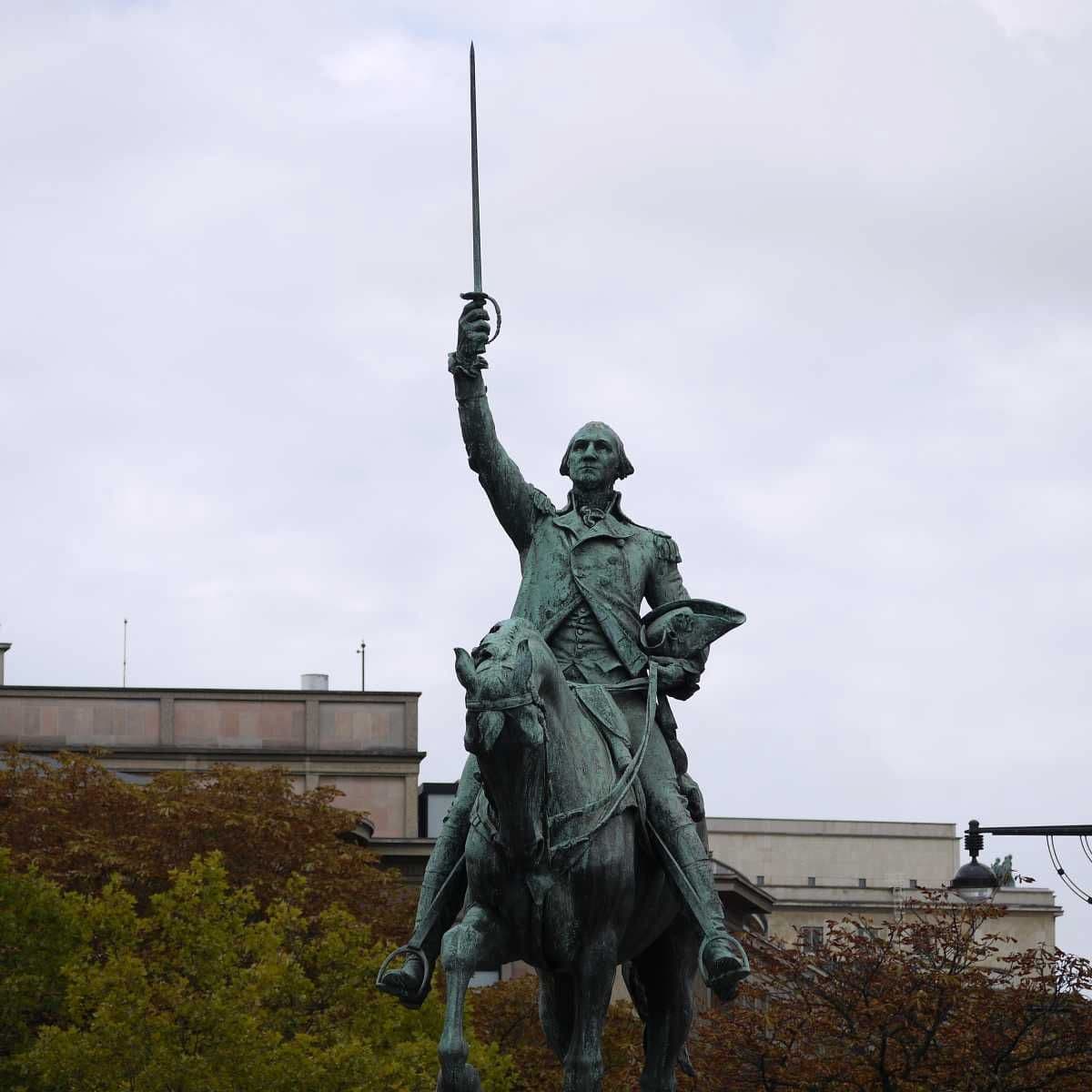 Daniel French and Edward Potter: Statue of George Washington, 1900 (Paris)
