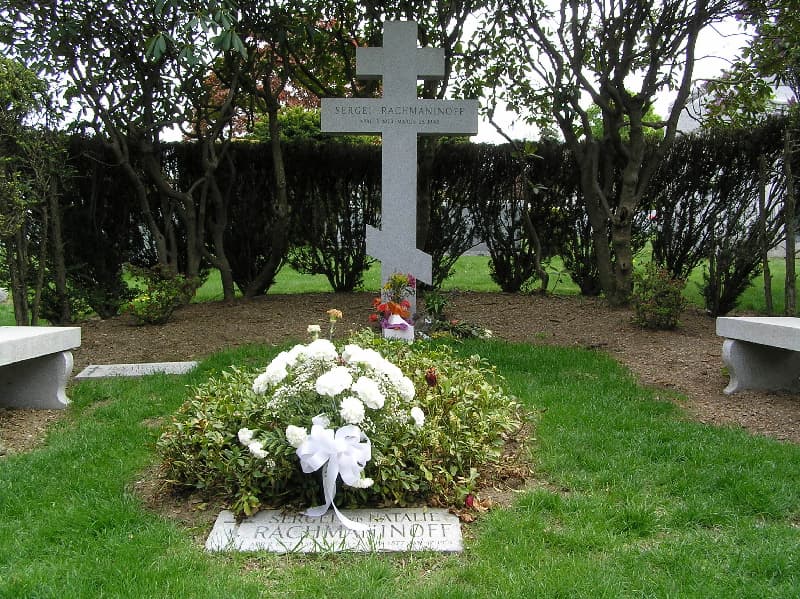 Grave of Sergei Rachmaninoff