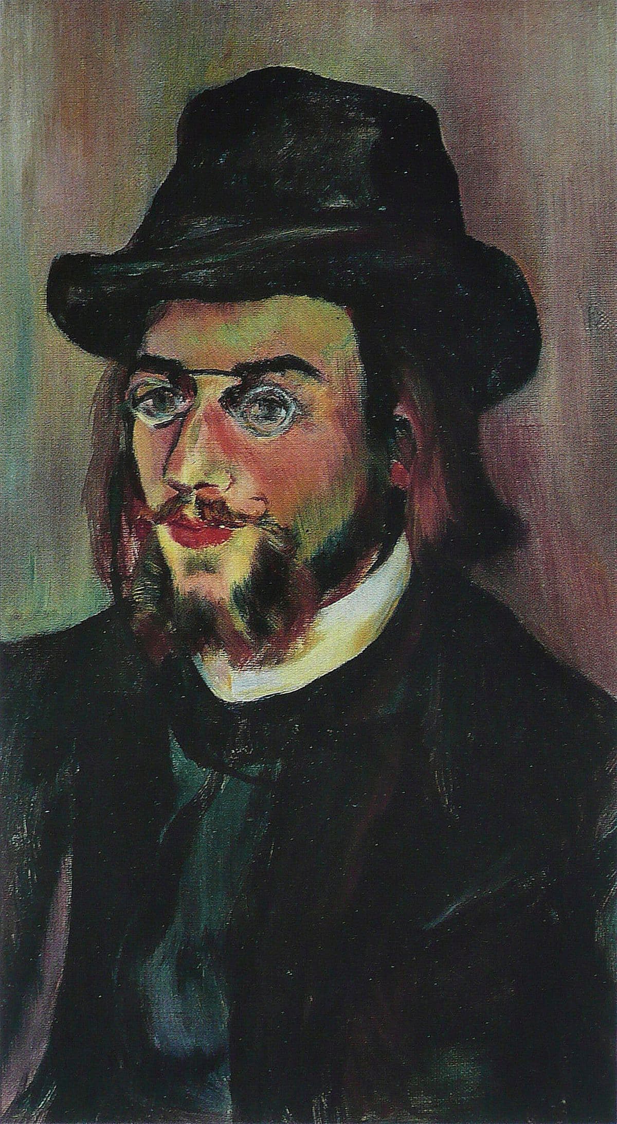 Suzanne Valadon's portrait of Erik Satie