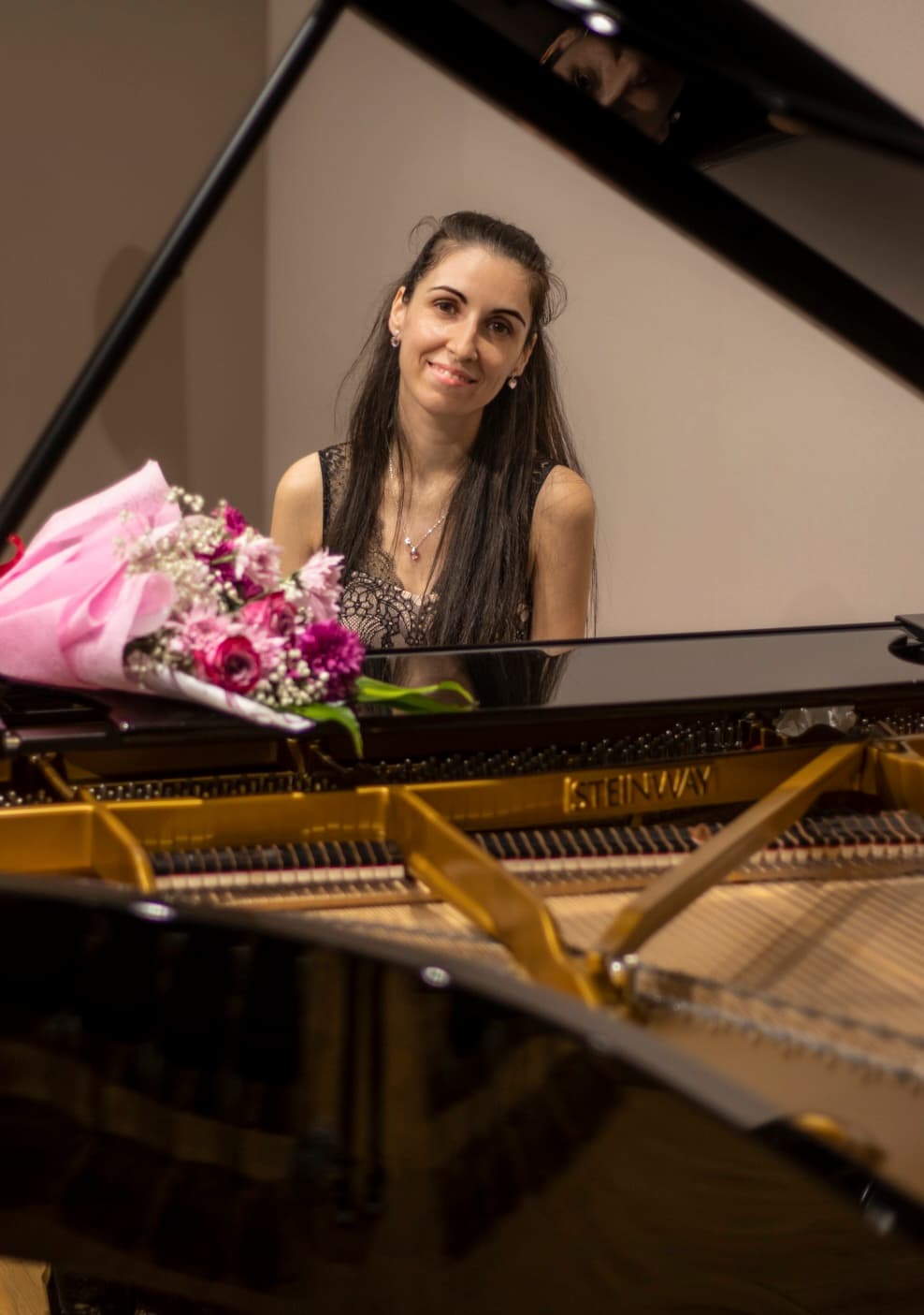 Margherita Torretta after a performance