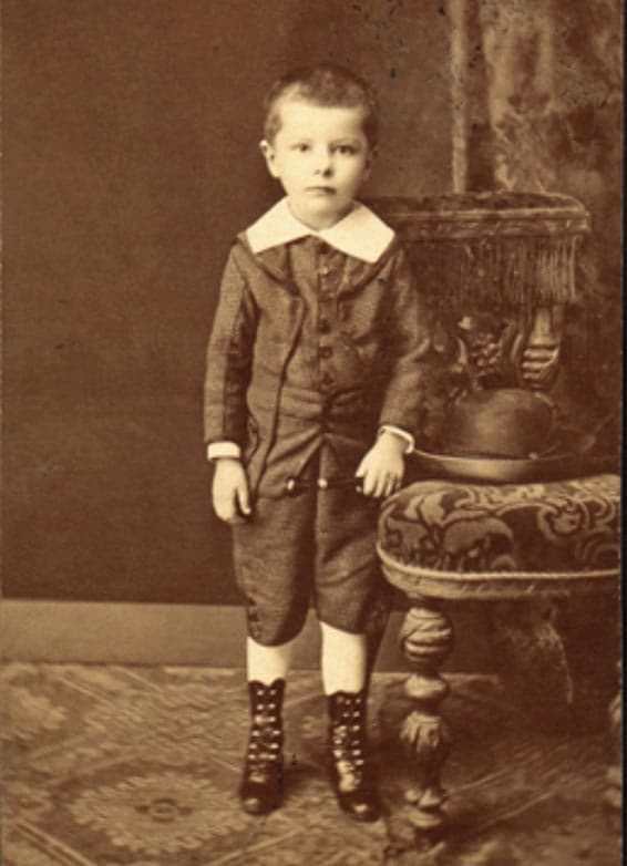 Béla Bartók at age 5