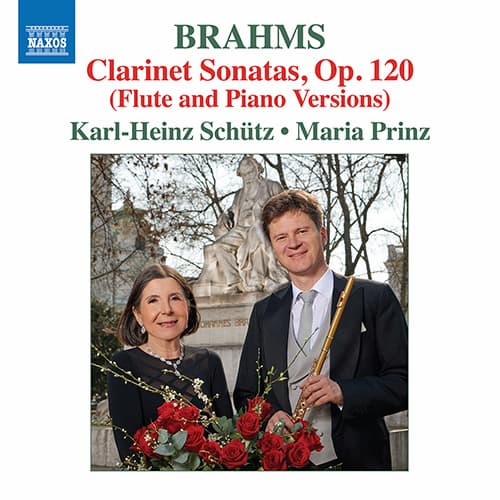 Brahms: Clarinet Sonatas (Flute & Piano Versions) album cover