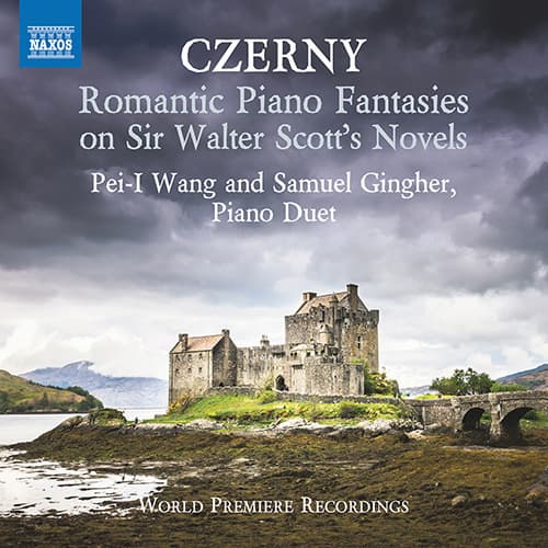 Czerny: Romantic Piano Fantasies on Sir Walter Scott's Novels recording cover