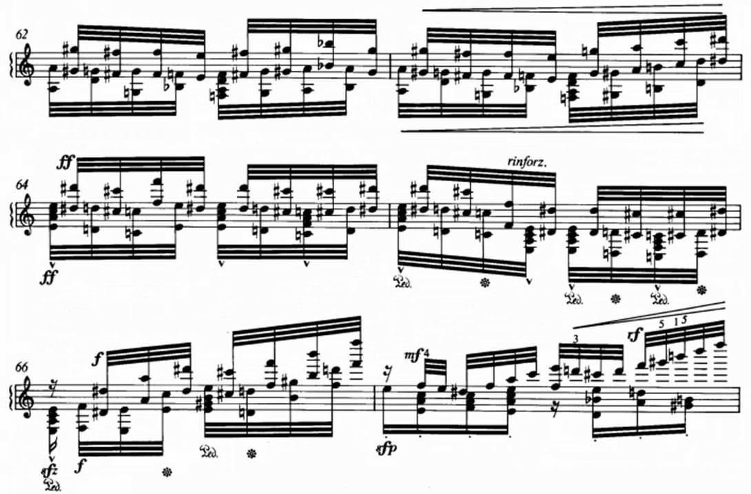 Flight of the Bumble-Bee piano transcription