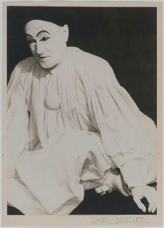 Daniel Masclet: Le Mime Georges Wague, 1923 (Centre Pompidou)