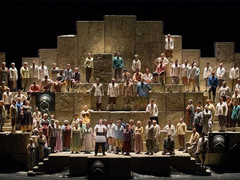 Verdi’s Nabucco performed at the MET