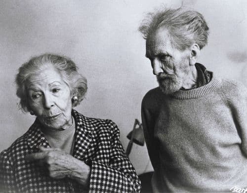 Olga Rudge and Ezra Pound