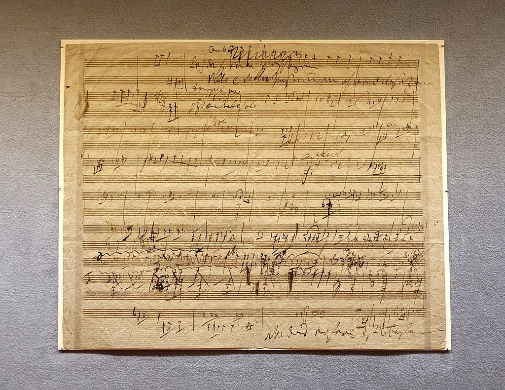 Beethoven’s Archduke Trio, sketches for the 3rd and 4th movement