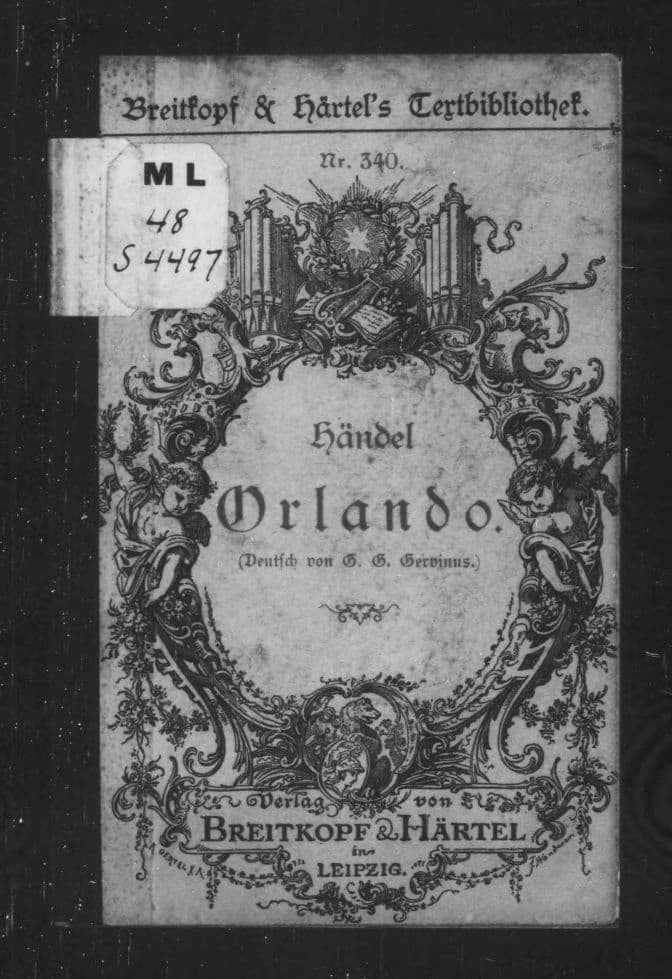 George Frideric Handel: Orlando