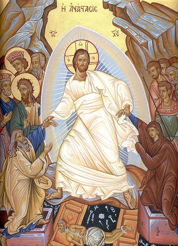 Painting of Resurrection of Jesus