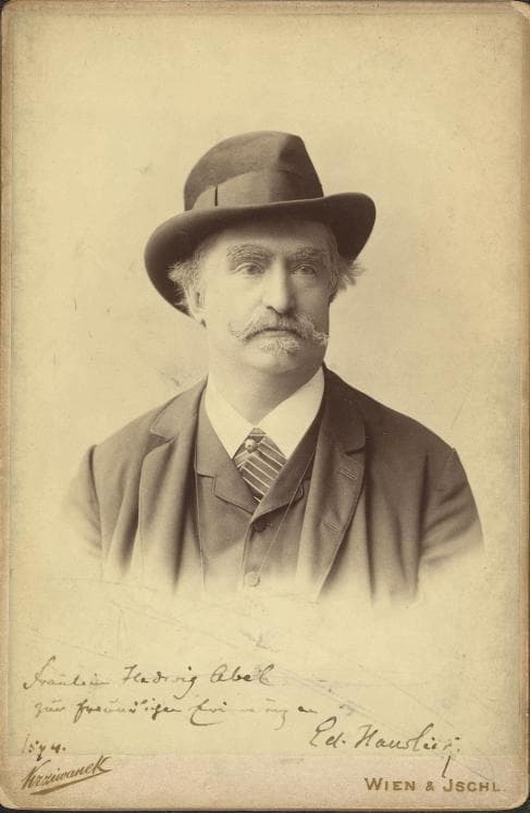 Eduard Hanslick, 1874