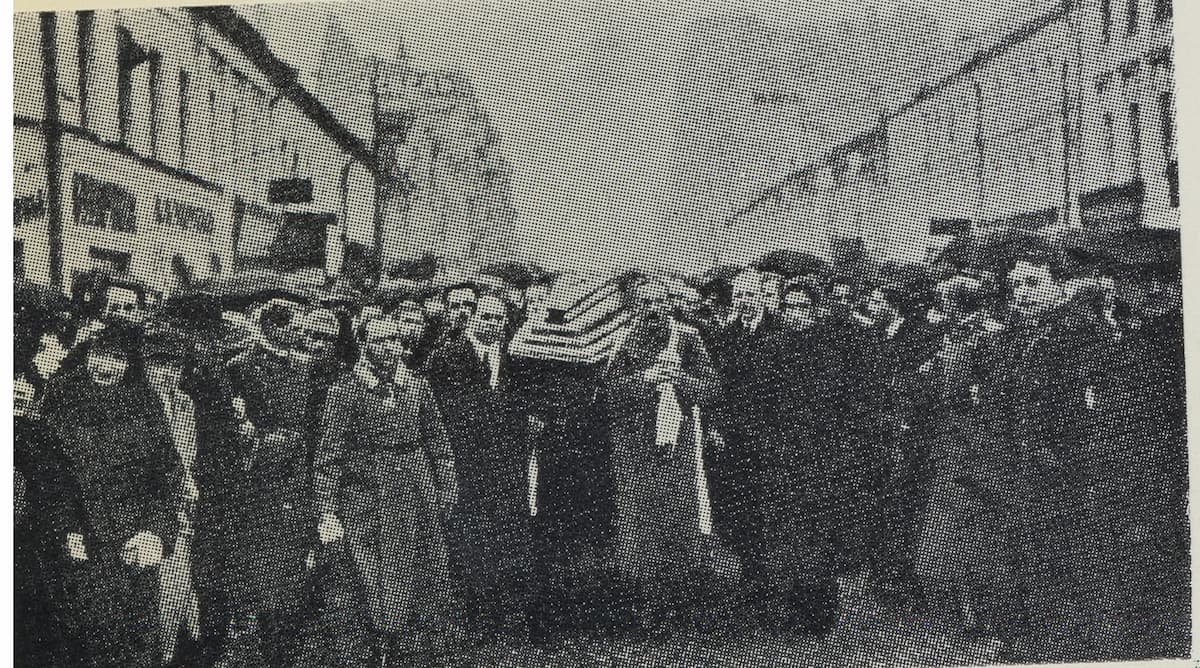 Scriabin's funeral
