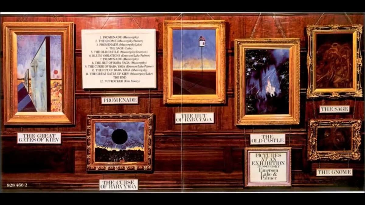 Emerson Lake and Palmer: Pictures at an Exhibition album cover