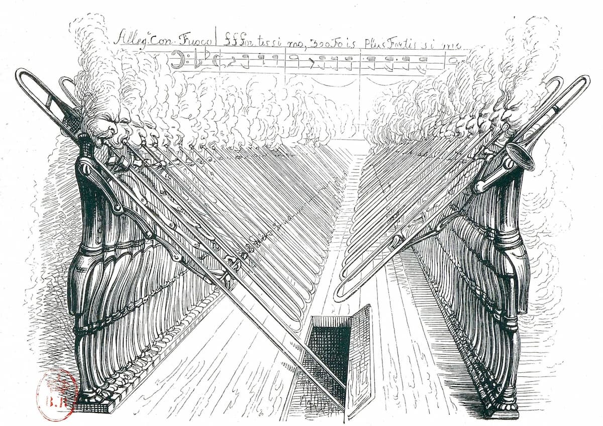 Grandville: Mélodie pour 200 trombones, 1843