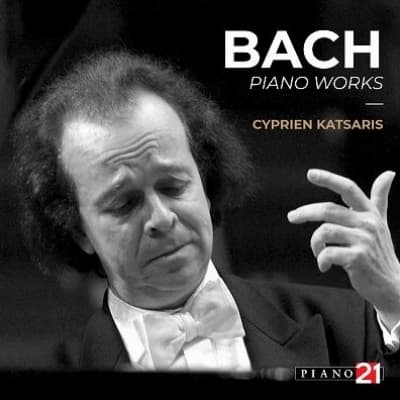 Cyprien Katsaris' recordings of Bach piano works