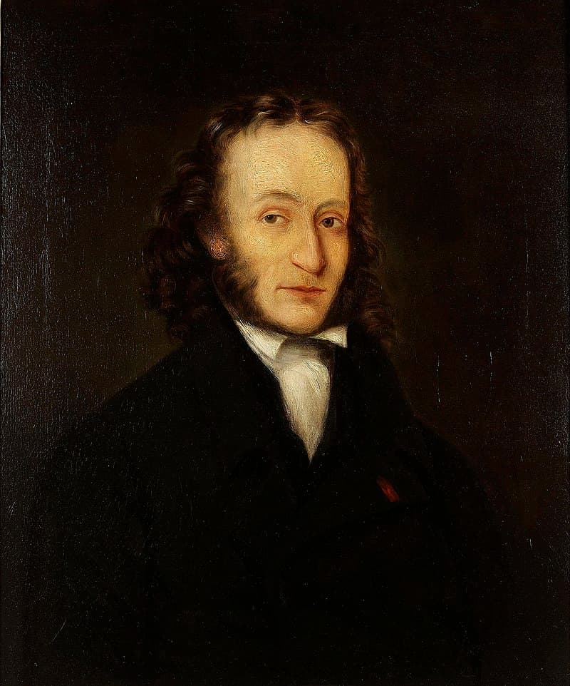Niccolo Paganini, 1836