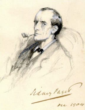 Portrait of Sherlock Holmes