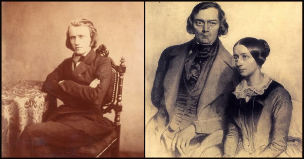 The young Johannes Brahms and the Schumanns
