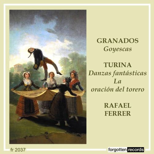 Granados’ Goyescas recording album cover
