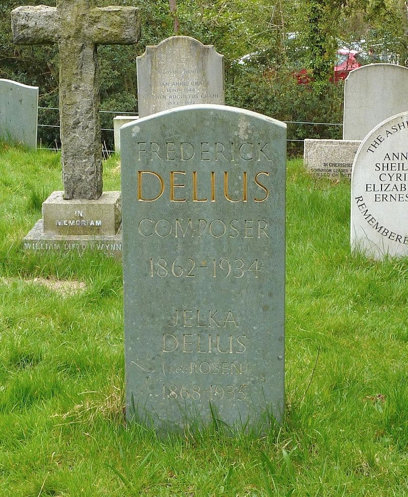 Grave of Frederick Delius