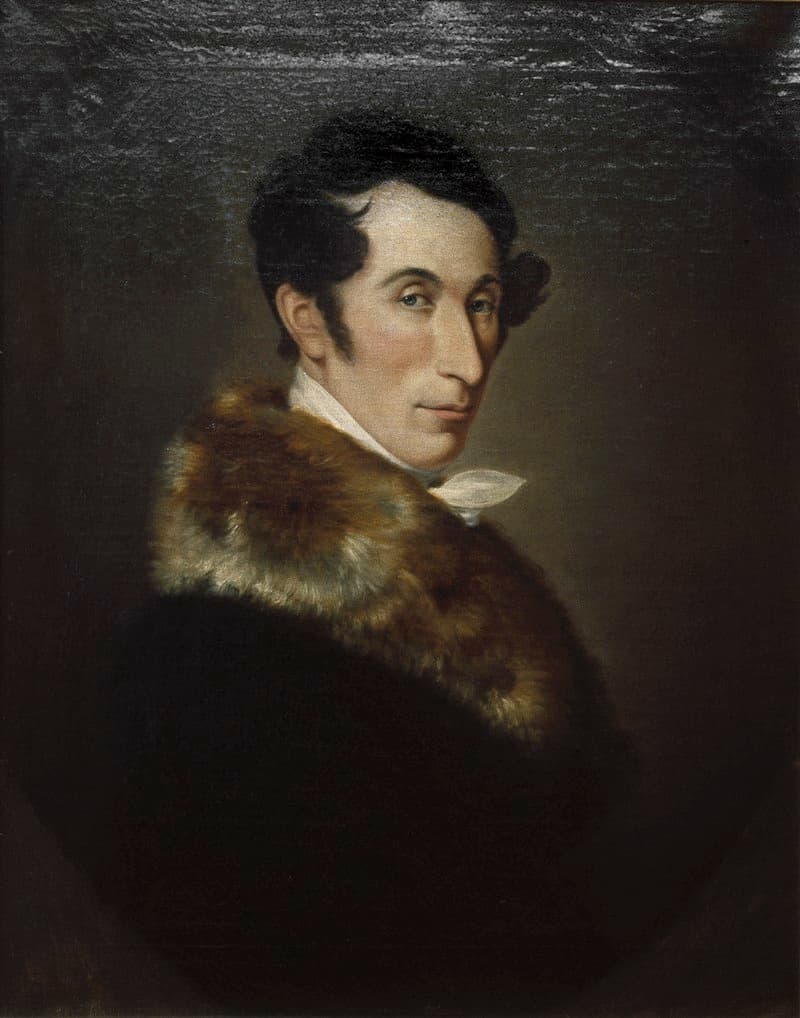 Portrait of Carl Maria von Weber, 1825