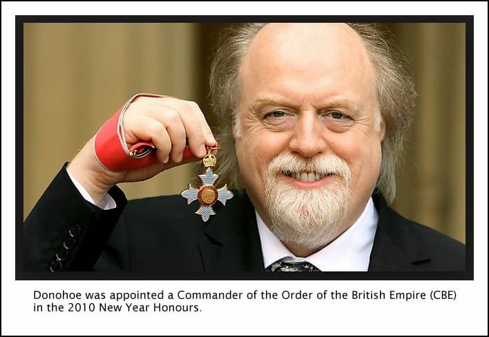 Peter Donohoe was appointed CBE