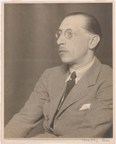 Man Ray: Igor Stravinsky, 1923