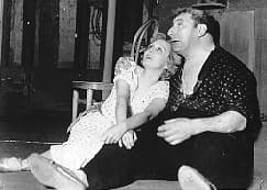 Florelle as Marie and Alcover as Staub from the original production, 1934 (Kurt Weill Foundation)
