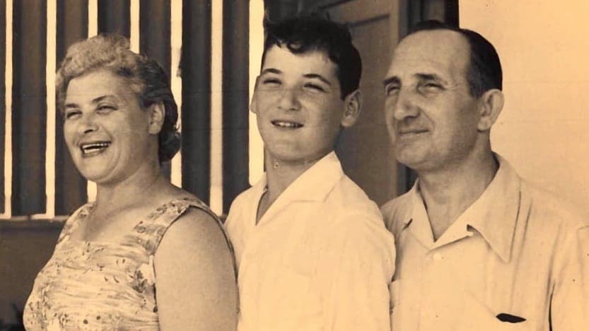 Pinchas Zukerman and his parents