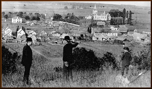 Spillville, Iowa in the late 19th century