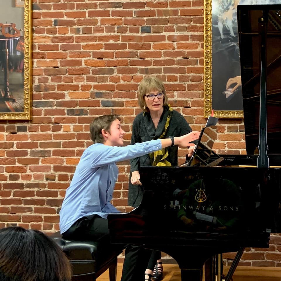 Wynn-Anne Rossi's masterclass performance in San Francisco with student Eloise Schoenfeld