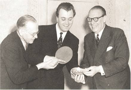 Carl Martin Öhman and Nicolai Gedda in 1952