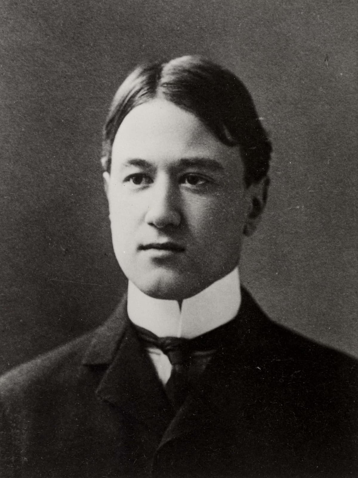 Charles Ives, graduation photo, 1898, Yale University