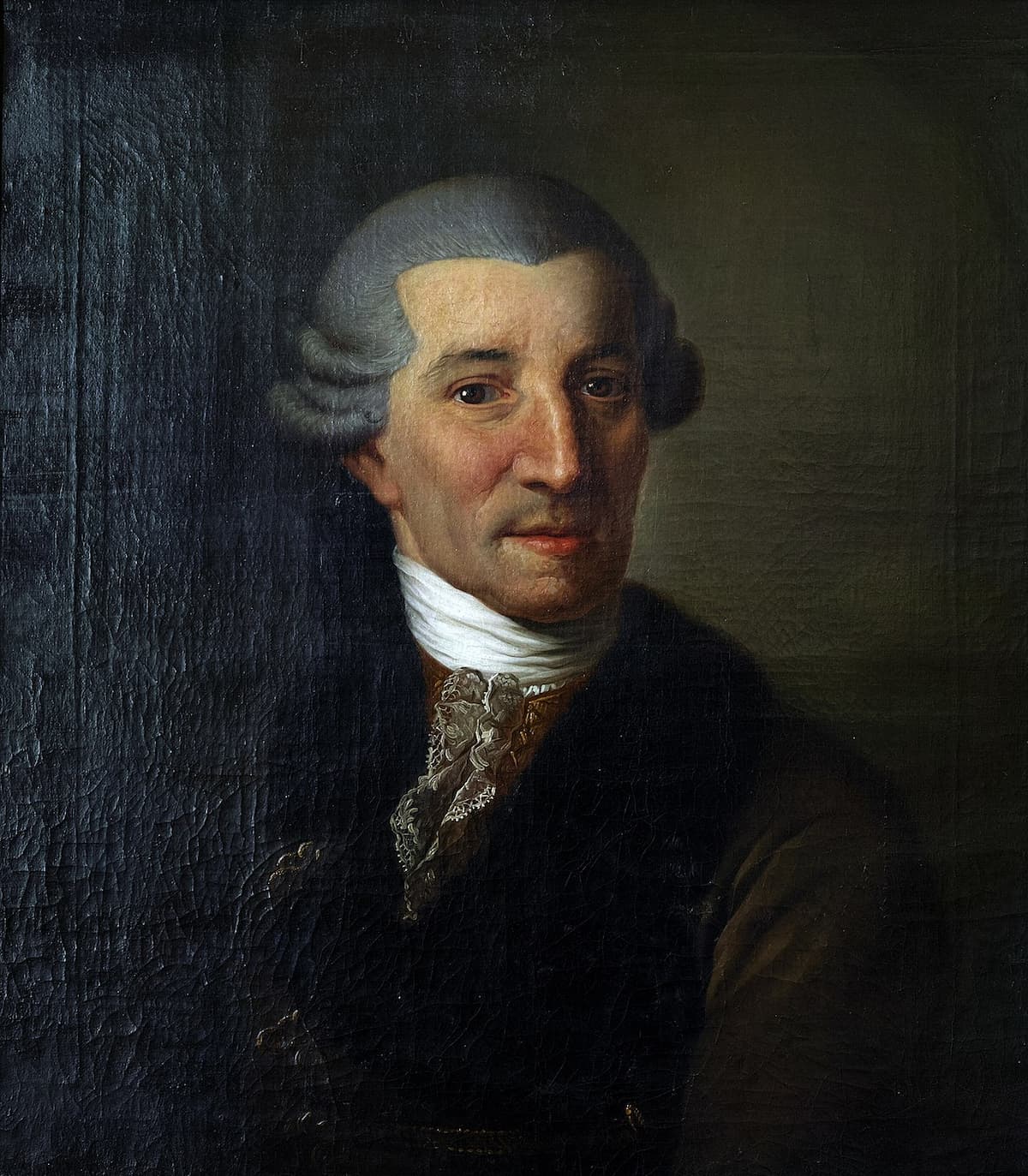 Portrait of Joseph Haydn by Christian Ludwig Seehas, 1785