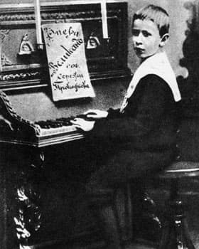 Sergei Prokofiev in 1900