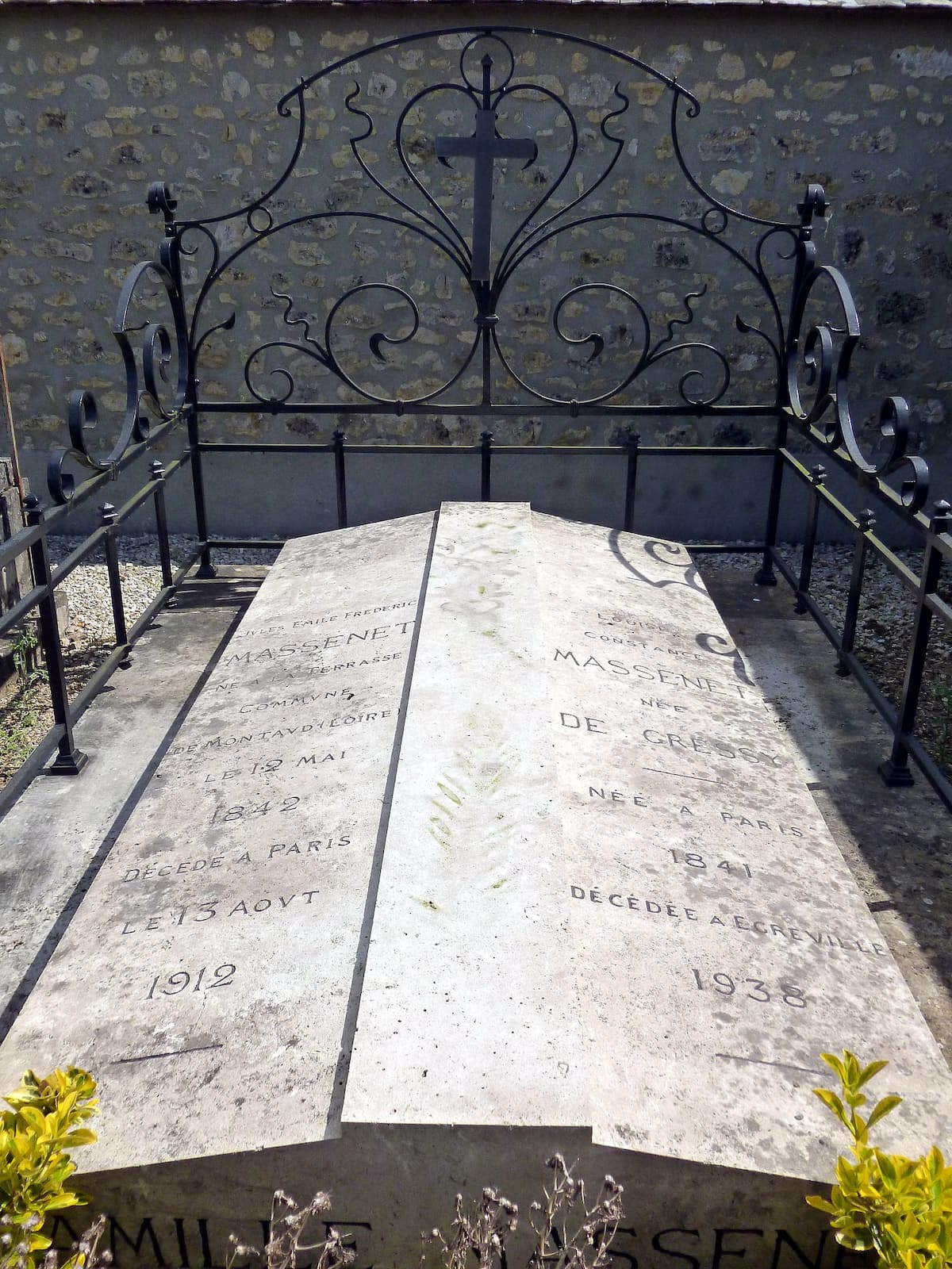 Tomb of Jules Massenet