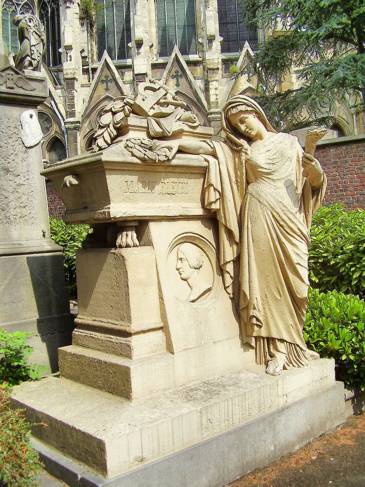 Camille Pleyel's Tomb in Laeken Cemetery, Brussels